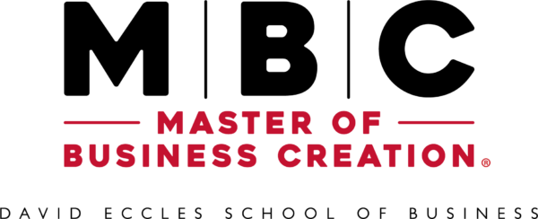 Master of Business Creation wordmark, used as the site logo